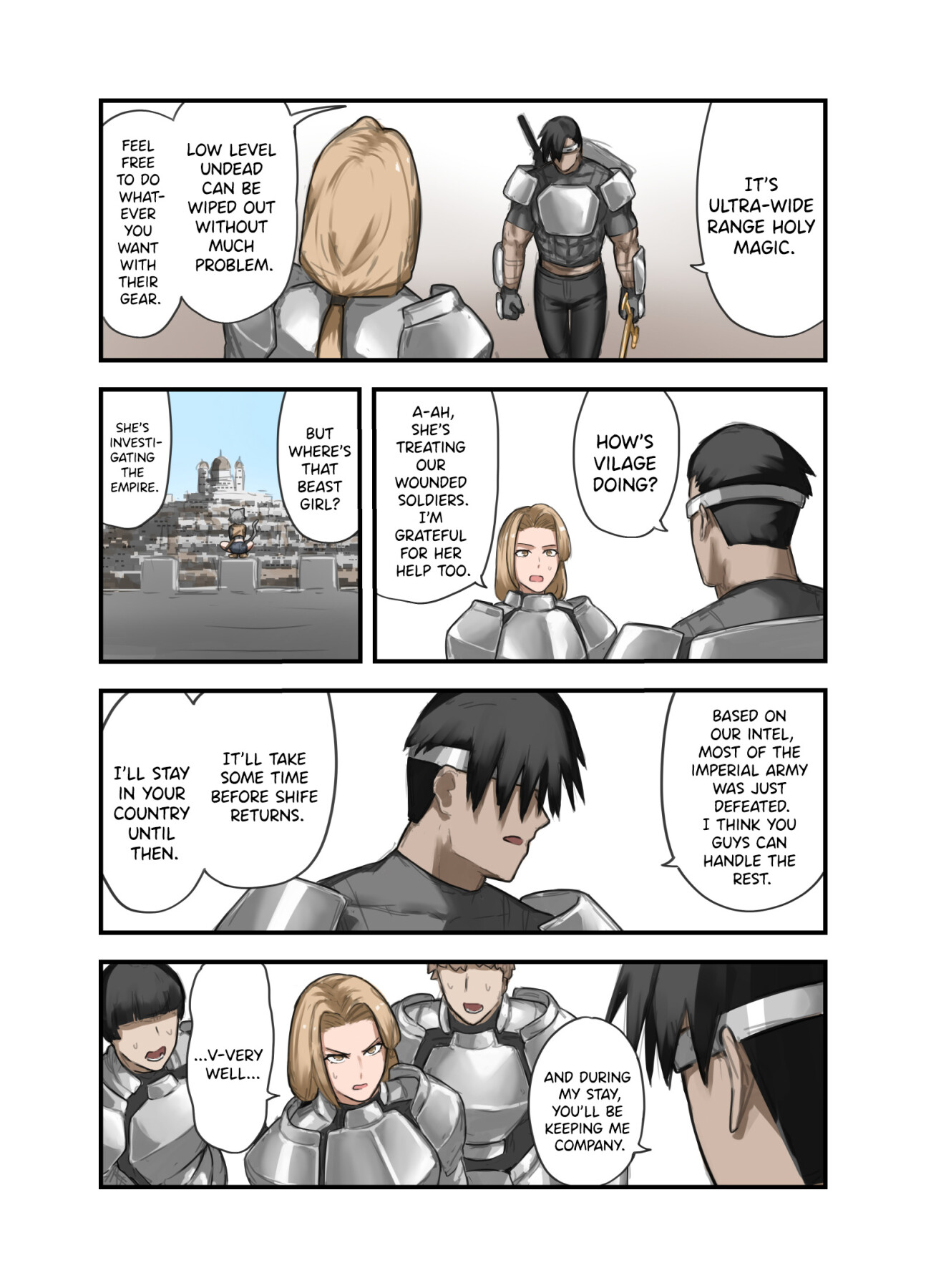 Hentai Manga Comic-One Week With a Hero The Knight Captain Edition-Read-12